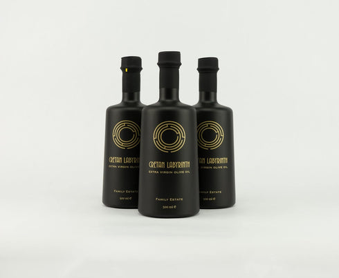 CRETAN LABYRINTH 1000 2025 Family Estate High Phenolic (Lab Report Over mg/kg) Antioxidant Polyphenol Rich Harvest