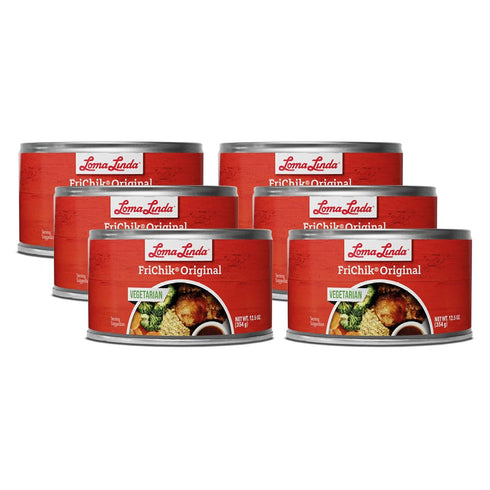 Loma Linda FriChik Original - Plant-Based Chicken Substitute, 6 Pack of 12.5