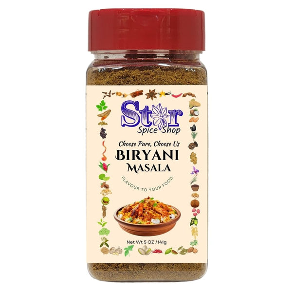 STAR SPICE SHOP - Biryani Masala - 5OZ Blend for Indian Rice Dishes, Pullao All