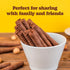14.1 oz (Pack 1) Bauducco Wafer Rolls, Crispy Chocolate Wafer Rolls Filled with Creamy Hazelnut