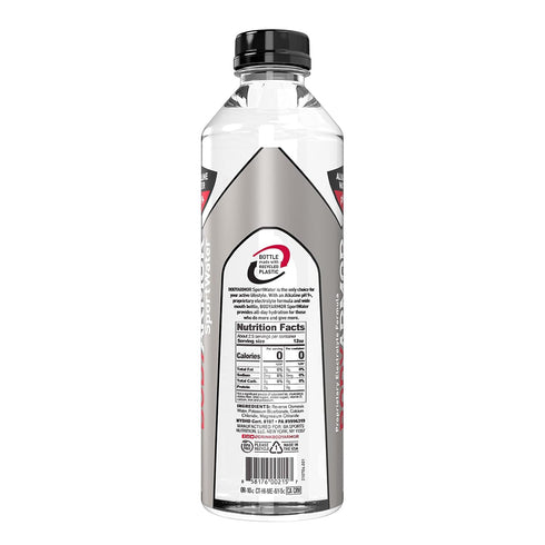 1 BODYARMOR Nutrition Sport Water Alkaline Water, Superior Hydration, pH Balanced Electrolyte Sports Formula, Supports