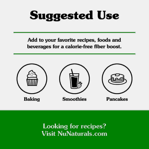 (5 lbs) NuNaturals Bamboo Flour