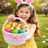 50 2.3" 1.75" GiftExpress Gold Easter Eggs - Piece Bulk x Golden Metallic Plastic Eggs Hinged - Adult & Kid Party Toys