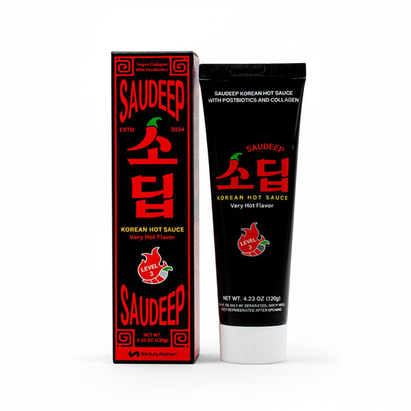 Korean Food Saudeep Korean-Style Hot Sauce, Gochujang Sauce, Warm Heat with Deep