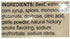 Gold Rush Farms 2.5 Lb. Gold Rush Mild Beef Smokies Bag