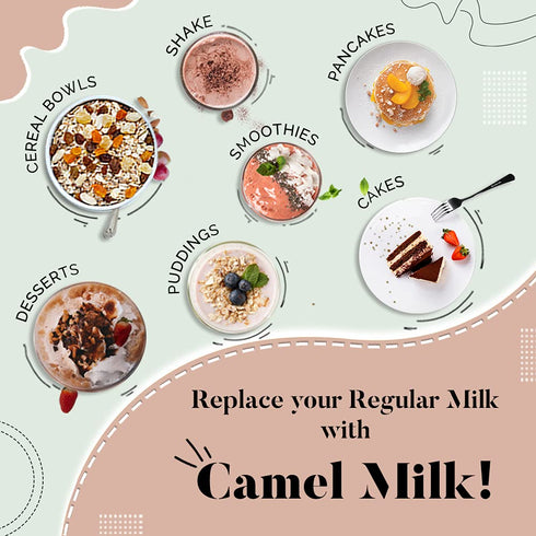 300gms 10.58 Oz HYE FOODS Milky Dunes | Camel Milk Powder | Pasture Grazed | Bourbon Chocolate | |