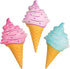 Rhode Island Novelty 36 Inch Inflatable Ice Cream Cone, One per Order, No Color Choice