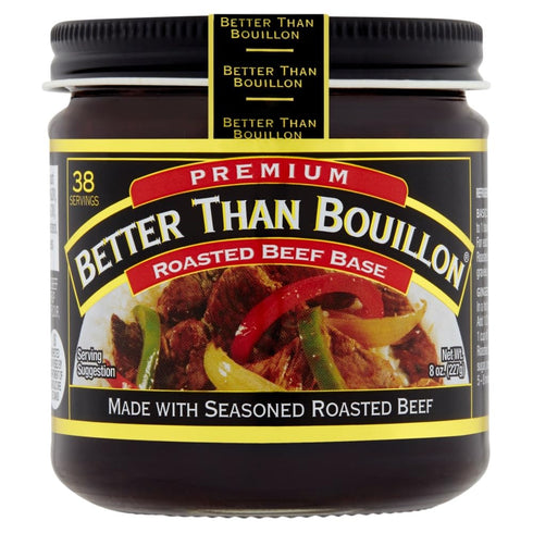 Pack, 1 1 1 1 8 oz (Pack 4) Better Than Bouillon Premium Base Variety Roasted Chicken Base, Roasted Beef Base, Roasted
