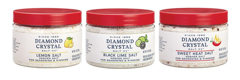 Diamond Crystal Salt Co. Flavored Kosher Salt Variety Pack, 3 Count -