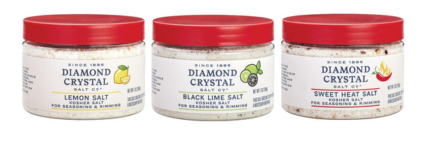 Diamond Crystal Salt Co. Flavored Kosher Salt Variety Pack, 3 Count -