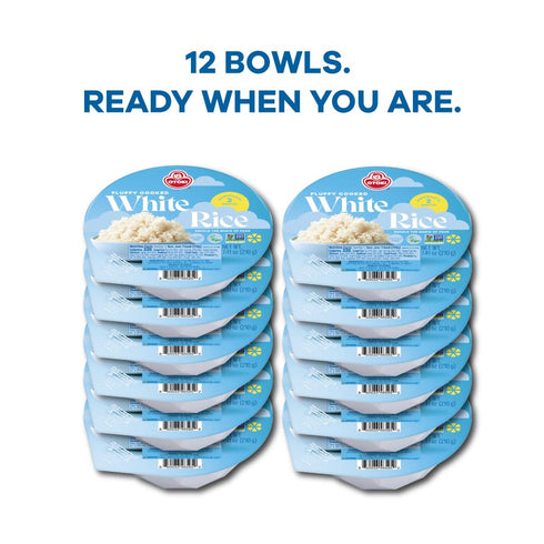 2 7.41 oz (Pack 12) OTOKI Korean Cooked White Rice, Authentic Fluffy Rice, Ready in Minutes, Gluten-Free Microwavable