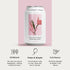 12 Oz (Pack 12) Something & Nothing Hibiscus & Rose Flavoured Sparkling Water | Lightly Carbonated, Full Flavoured