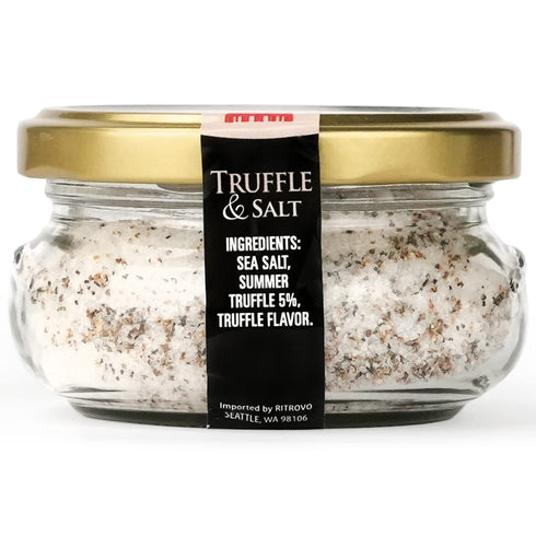 RITROVO SELECTIONS Casina Rossa Truffle & Salt, 3.5 oz Jar - Italian Sea Salt