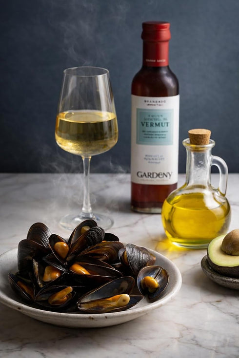 Gardeny 8.45 oz Badia Vermouth Wine Vinegar, Medium Sweet and Balanced, fl Glass Bottle