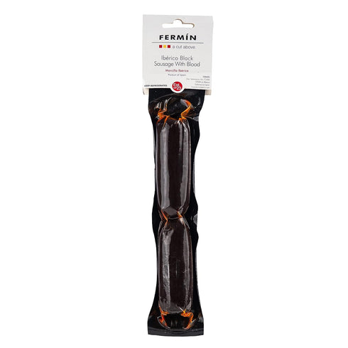 Fermin Iberico Black Sausage ( Morcilla Iberica ) 5 oz (Pack of