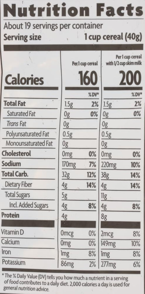 26.4 oz (Pack 1) Nature's Path Organic Mesa Sunrise Cereal, Flax, Corn & Amaranth
