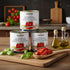 2550g (88 oz). L'Oro Del Sud - D.O.P San Marzano Tomatoes of Agro Sarnese-Nocerino Area, Net Wt. fl. Pomodoro San