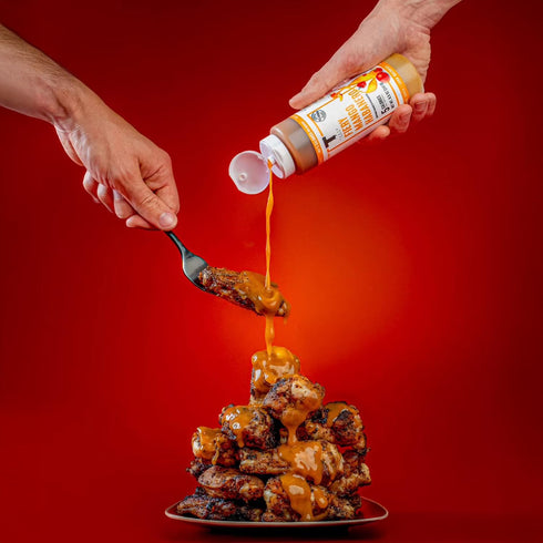 Fiery Mango Habanero Wing Sauce & Marinade - Keto & Low-Cal