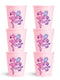Fun Sweets Cotton Candy 6-Pack - Pink CottonCandy in 1.5 oz Tubs