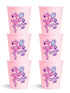 Fun Sweets Cotton Candy 6-Pack - Pink CottonCandy in 1.5 oz Tubs