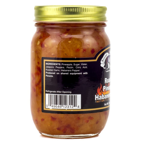 Amish Wedding Roasted Pineapple Habanero Sauce, 16 Ounce, Pack of 2
