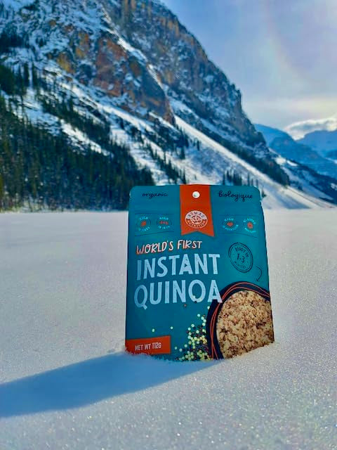 1-3 112g (Pack 2) Nomad Nutrition INSTANT Quinoa | High Fibre, Iron & Potassium | Organic, No Added Anything | High