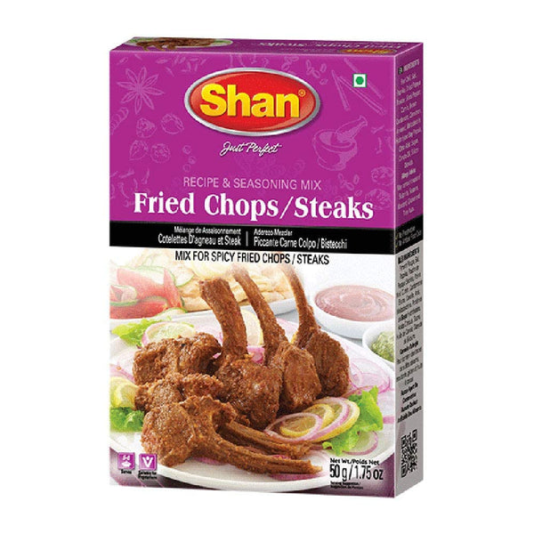 Shan Fried Chops/Steak Seasoning Mix (50g) - Spice Packets for Spicy Fried Meat