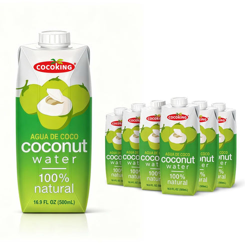 Cocoking Thai Coconut Water Pure Nam Hom Coconuts Natural Electrolyte Drink No Added