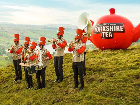 160 Count (Pack 1), 160 Yorkshire Tea, Red, Black Tea, Pillow Tea Bags, of Refreshing, Satisfying, and Strong, Classic