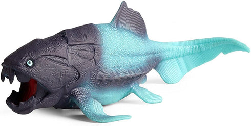 Flormoon Animal Figures, 1pcs Rubber Dunkleosteus Action Model, Stress Relief Educational Toy for Kids