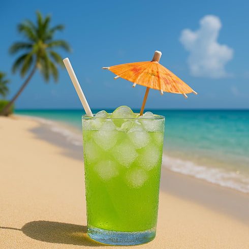 10-Count (12 Pack) 120 Packets Wylers Light Island Punch Singles To Go, Lemon Lime Paradise, per Box Low Calorie