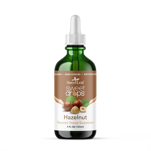 SweetLeaf Sweet Drops - Flavored Stevia Liquid Sweetener, Organic Stevia Extract, Zero
