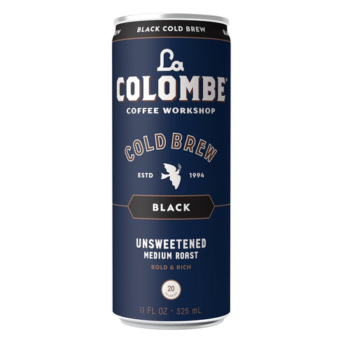 11 oz (Pack 12), La Colombe Coffee, Cold Brew Black, Unsweetened, fl Cans of Coffeehouse Quality, Natural Sweetness