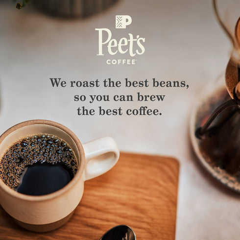 100% 60 Count (6 10 Peet's Coffee, Dark Roast Keurig K-Cup Pods, Arabica Coffee - Holiday Blend Boxes of K-Cup Pods)