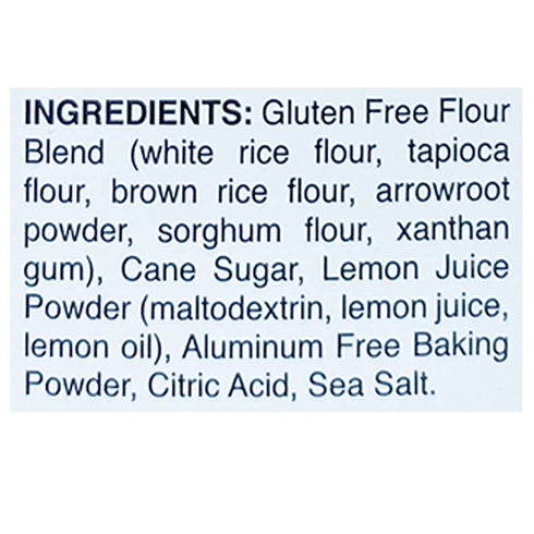 Namaste Foods Gluten Free Lemon Poundcake Mix, 18 oz
