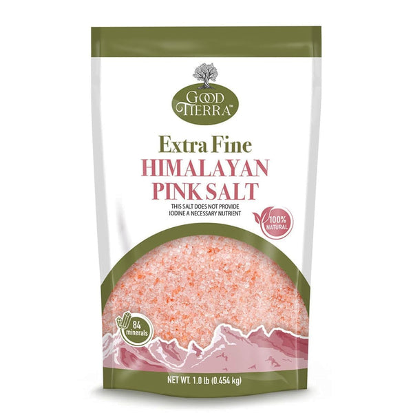 Good Tierra Extra Fine Himalayan Pink Salt
