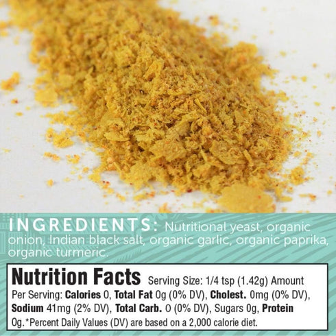 FreshJax Organic Tofu Scramble Spice Mix, Vegan Egg Seasoning, 4.8 oz Large Bottle, Gluten-Free, Non-GMO
