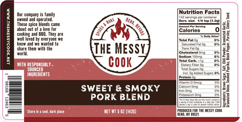 Savory Sweet & Smoky Pork Seasoning by The Messy Cook