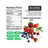 1 SweetGourmet Premium Dried Mixed Berries | Cherries, Cranberries, Blueberries, Strawberries | NON GMO | No Sulfur