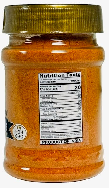 DESI KITCHEN AUTHENTIC INDIAN PRODUCTS 3oz (85gm) Desi Kitchen Tikka Masala | All Natural | Salt Free | Vegan | NON GMO