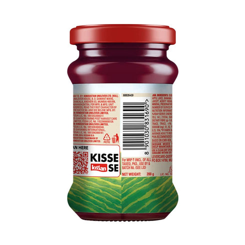 Kissan 200 Mixed Fruit Jam , With Real Fruit Ingredients, g