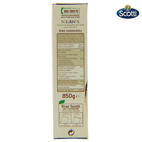 18 100% 850 Packed, Aged Carnaroli Rice for months, Risoto Rice, Italian, gram Chef Selection, Recipe Included For Easy