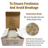 Gluten-Free Communion Bread, Church Supplies - Package of approx. 200 pieces