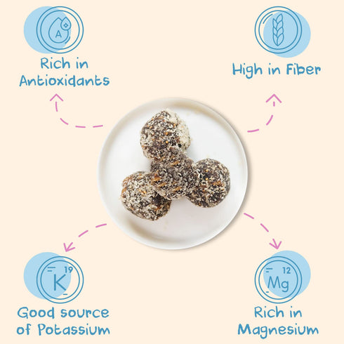 Sunny Fruit 100% RAW Fruit & Nut Snacks, Fig & Walnut, 1-Pack (9 Balls Per Bag), No Sugar Added, Organic, Vegan