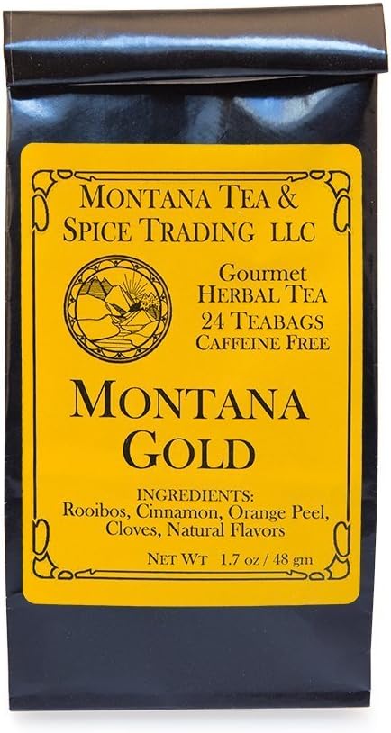 Montana Tea & Spice Trading LLC. Gourmet Herbal Tea, Montana Gold