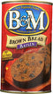 B&M Original Brown Bread in Can: Raisin (16 oz Cans) (4 pack)