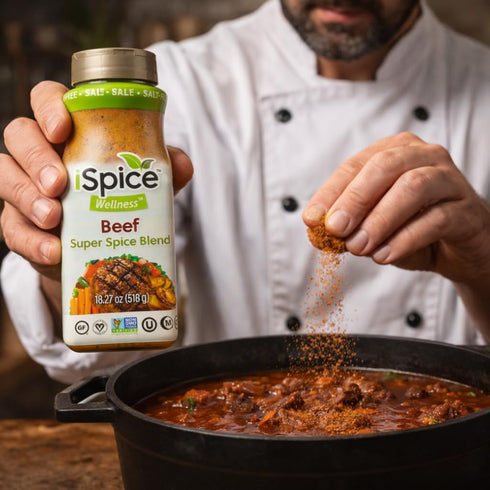 18.27 oz iSpice Blend| Beef Seasoning | | Mixed Spice & Seasoning | Bulk Size | Halal | Kosher