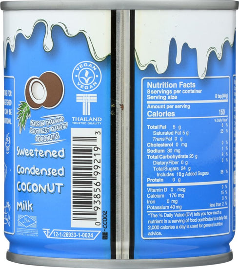 11.25 Oz. (Pack 3) Nature's Charm Sweetned Condensed Coconut Milk, of by Nature's Charm