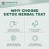 Elephantal Wellness 4oz, 40 Premium Detox Herbal Tea | Daily Liver, Kidney, Blood & Digestive Support with Turmeric