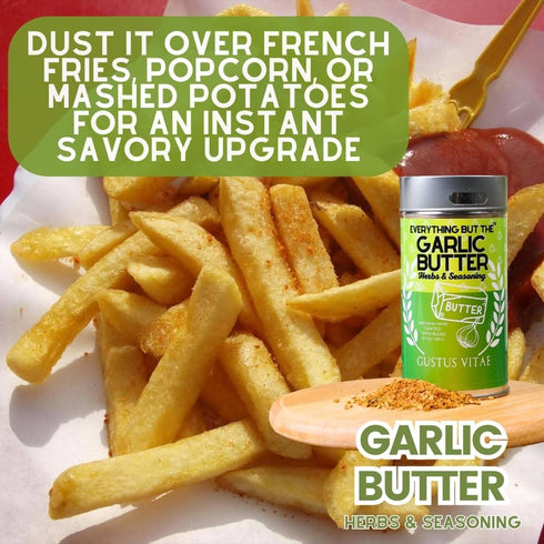 GLP-1 Everything But The Garlic Butter Herbs & Seasoning | Gourmet Seasoning, Artisanal Spice Blend | All Natural, Non